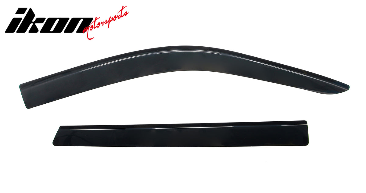 Fits 18-25 Ford Expedition Lincoln Navigator Low Profile Style Window Visors