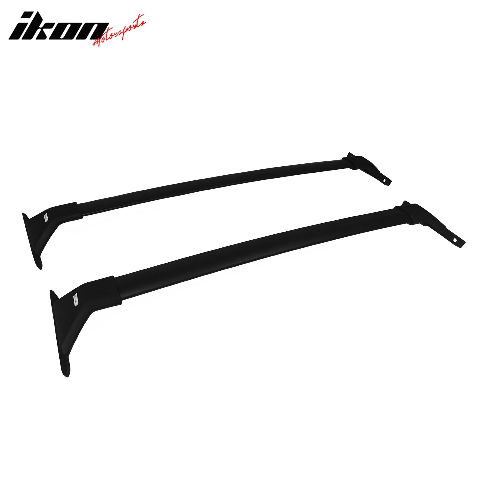 IKON MOTORSPORTS, Roof Rack Compatible With 2018-2025 Ford Expedition & Lincoln Navigator, Black Top Roof Rack Cross Bar Cargo Luggage Carrier Aluminum 6PCS