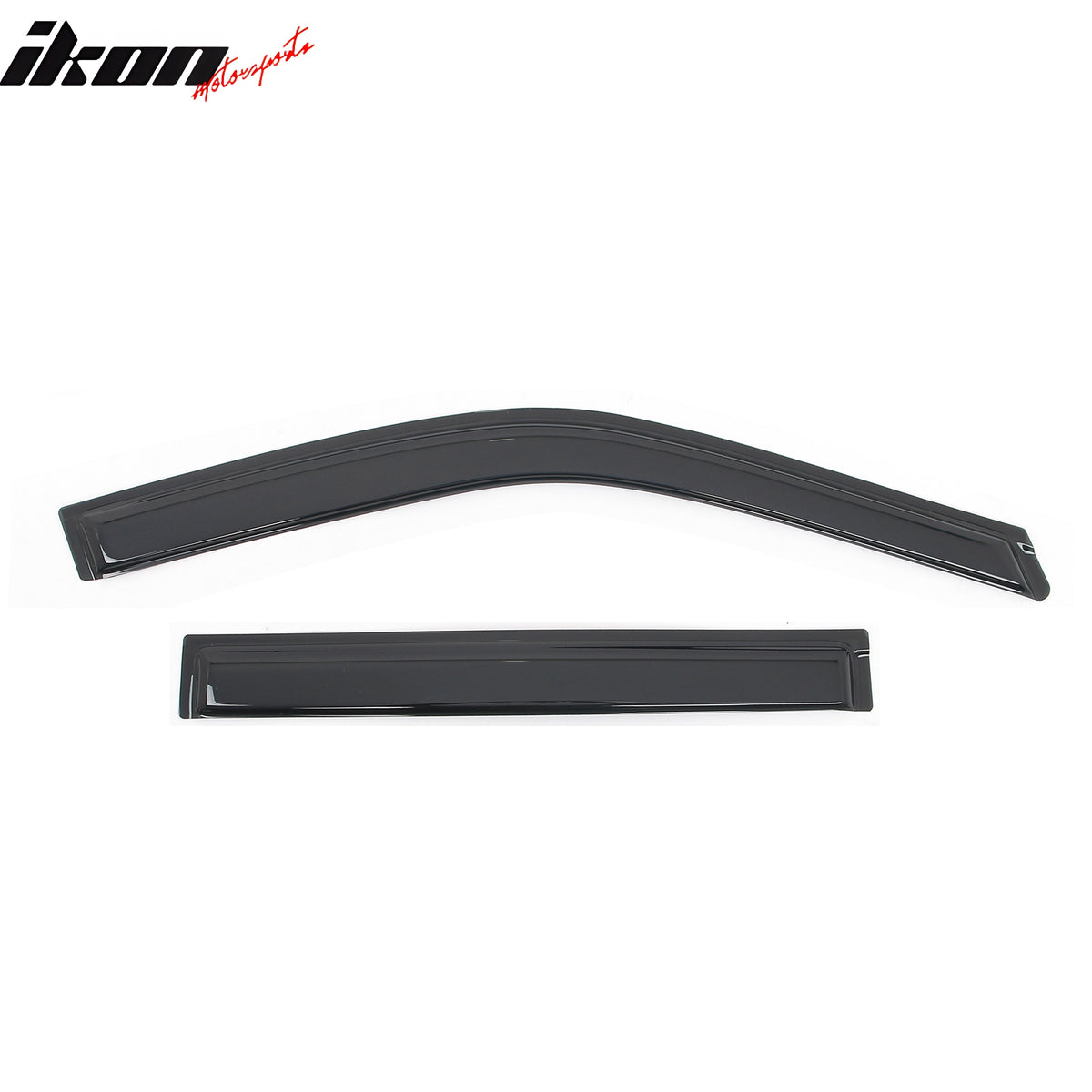 Fits 18-25 Ford Expedition Lincoln Navigator Window Visors Sun Deflector Tape-On