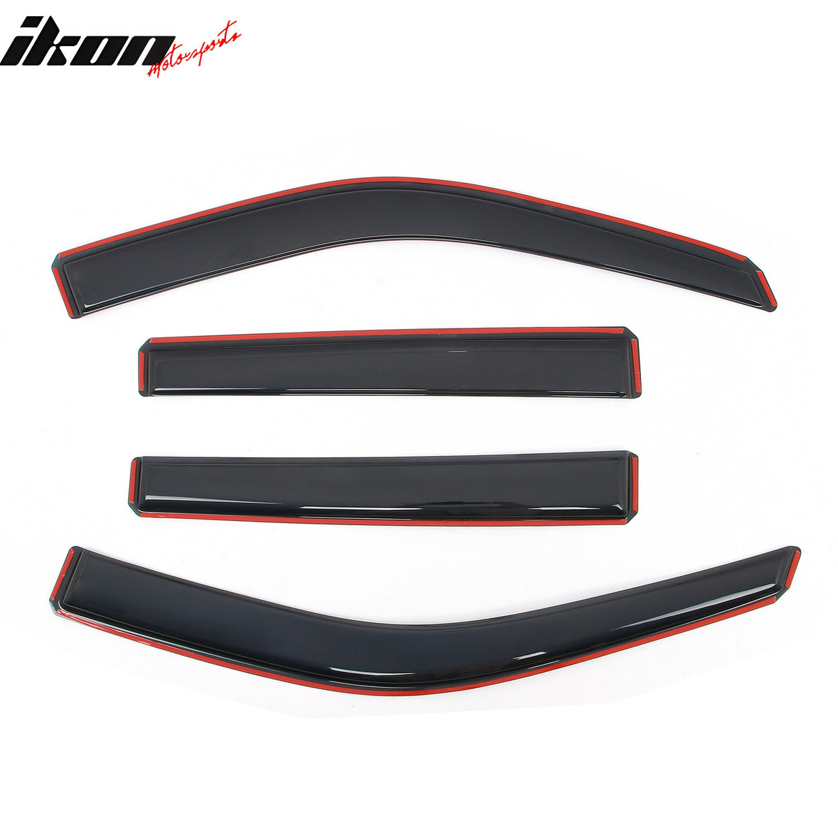 Fits 18-25 Ford Expedition & Lincoln Navigator In-Channel Window Visors Acrylic