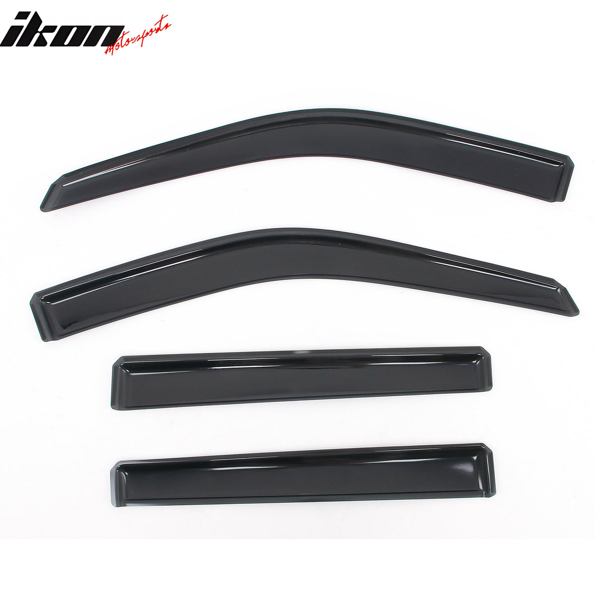 Fits 18-25 Ford Expedition & Lincoln Navigator In-Channel Window Visors Acrylic