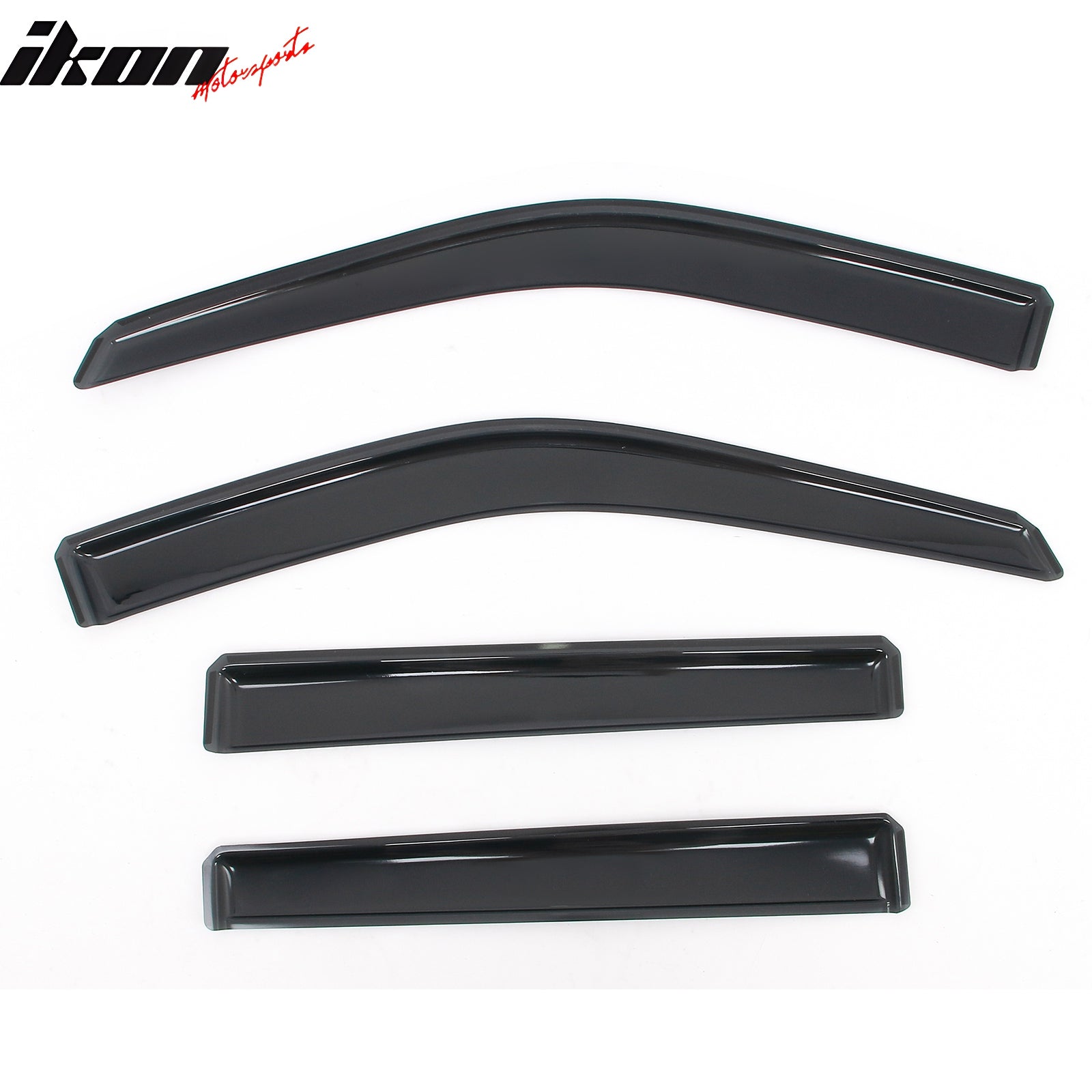 Fits 18-25 Ford Expedition & Lincoln Navigator In-Channel Window Visors Acrylic