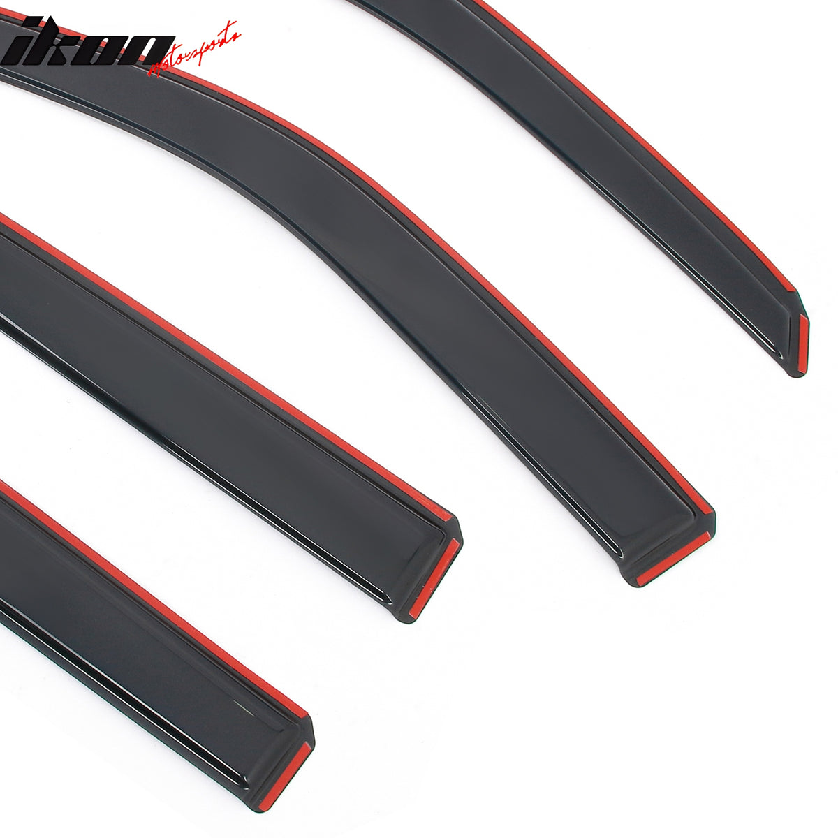 Fits 18-25 Ford Expedition & Lincoln Navigator In-Channel Window Visors Acrylic