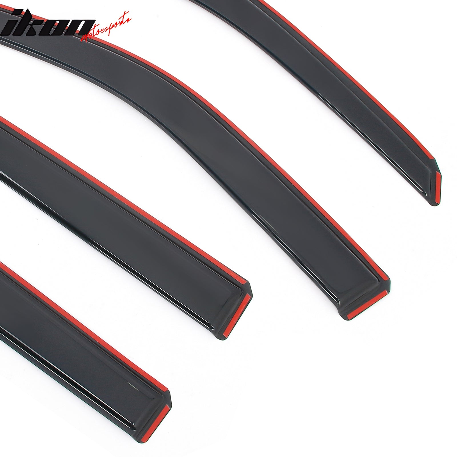 Fits 18-25 Ford Expedition & Lincoln Navigator In-Channel Window Visors Acrylic