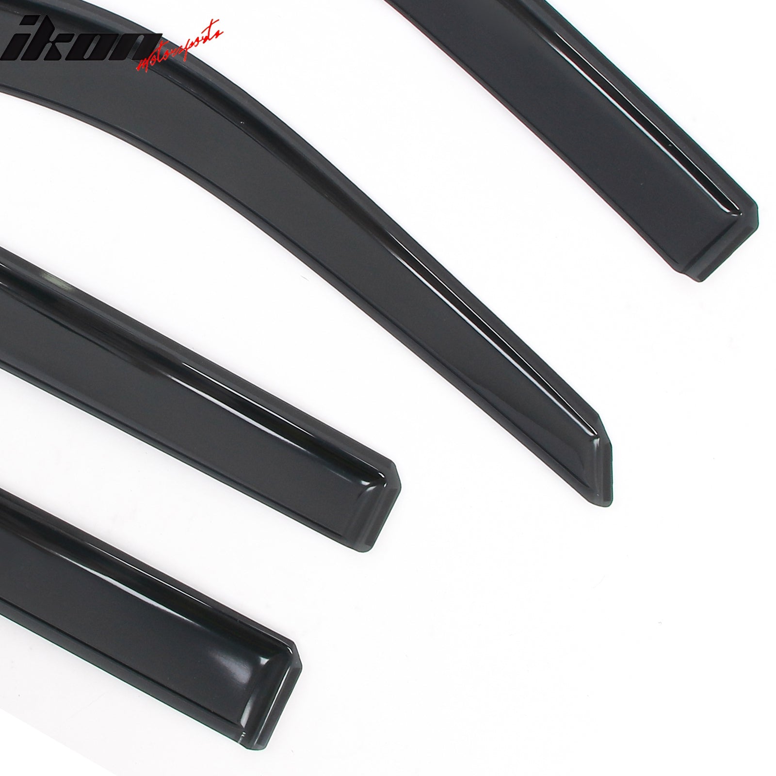 Fits 18-25 Ford Expedition & Lincoln Navigator In-Channel Window Visors Acrylic