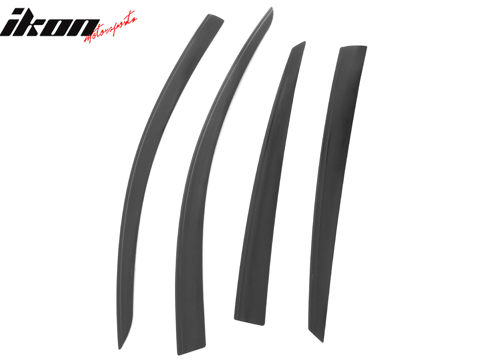 Fits 18-25 Honda Accord Sedan Low Profile Style Tape-On Window Visors Deflectors