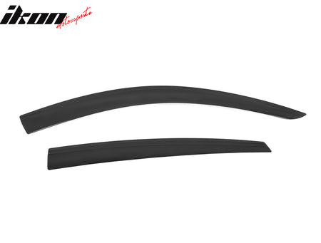 Fits 18-25 Honda Accord Sedan Low Profile Style Tape-On Window Visors Deflectors