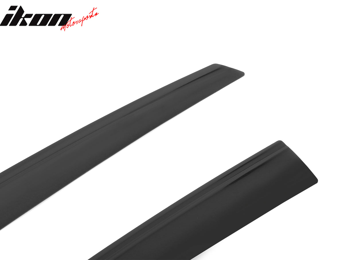 Fits 18-25 Honda Accord Sedan Low Profile Style Tape-On Window Visors Deflectors