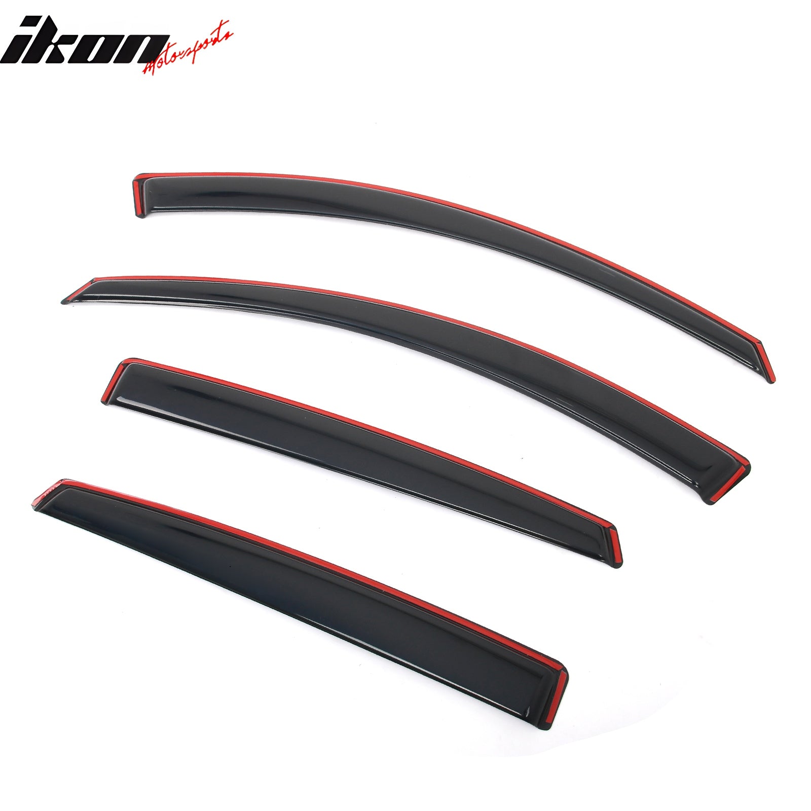 Fits 18-25 Honda Accord Window Visors In-Channel Rain Sun Vent Guard Shade 4PCS