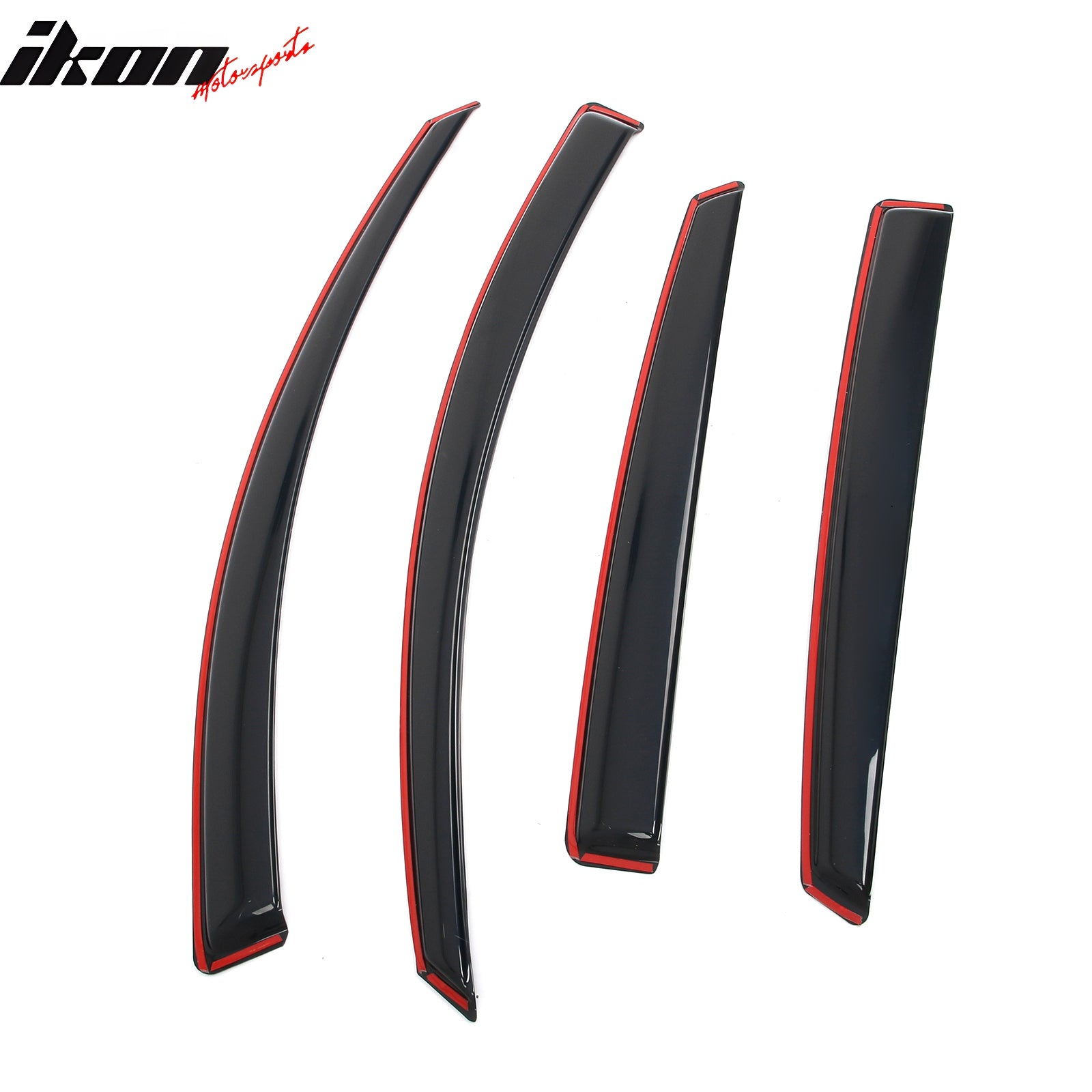 Fits 18-25 Honda Accord Window Visors In-Channel Rain Sun Vent Guard Shade 4PCS