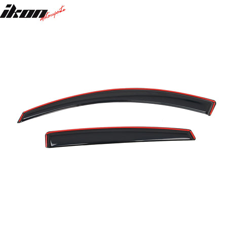 Fits 18-25 Honda Accord Window Visors In-Channel Rain Sun Vent Guard Shade 4PCS