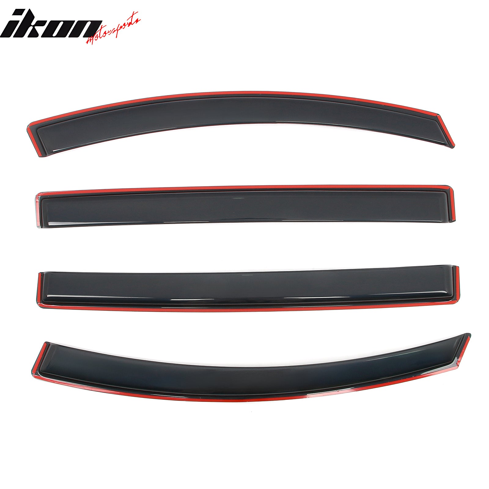 Fits 18-25 Honda Odyssey Window Visors In Channel Deflectors Rain Vent Guard 4PC