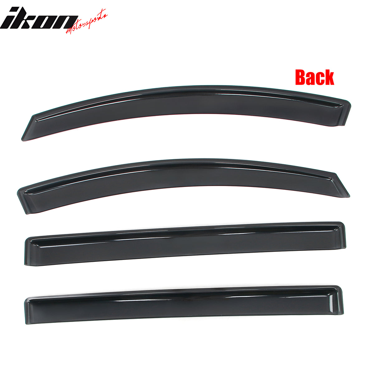 Fits 18-25 Honda Odyssey Window Visors In Channel Deflectors Rain Vent Guard 4PC
