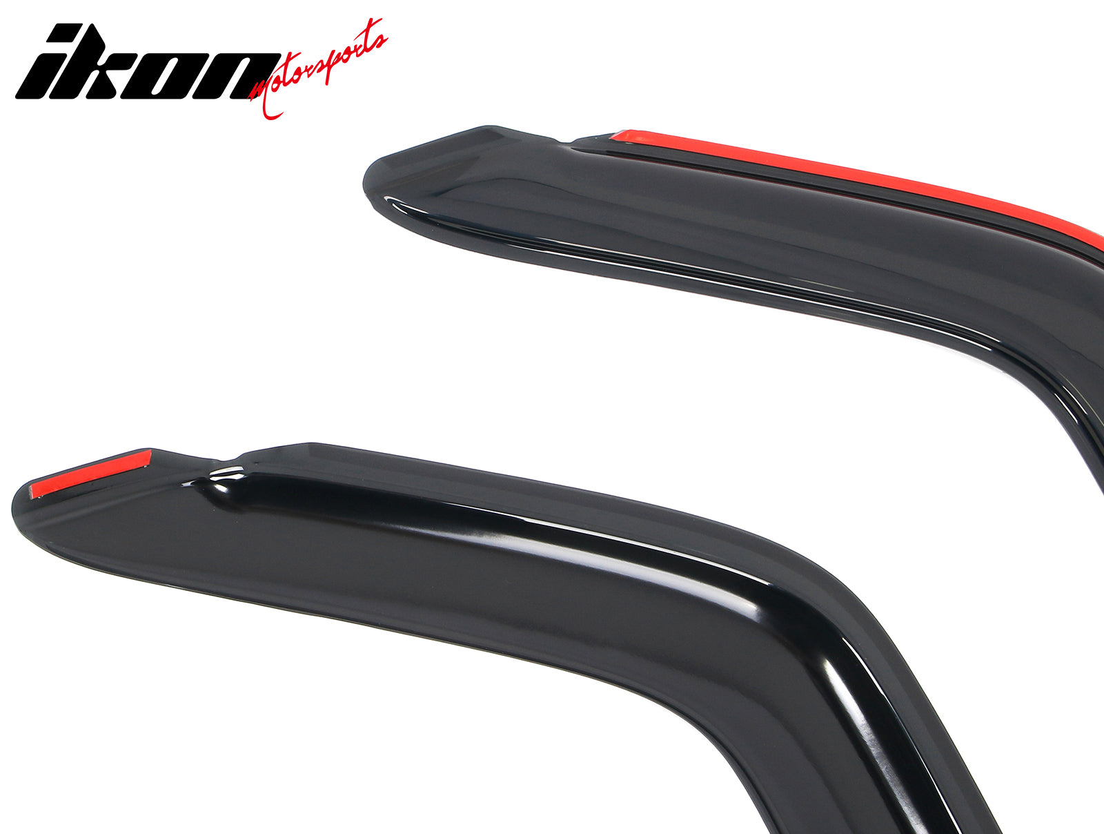 Fits 18-25 Jeep Wrangler 2Dr 20-25 Gladiator Window Visors In Channel Deflectors