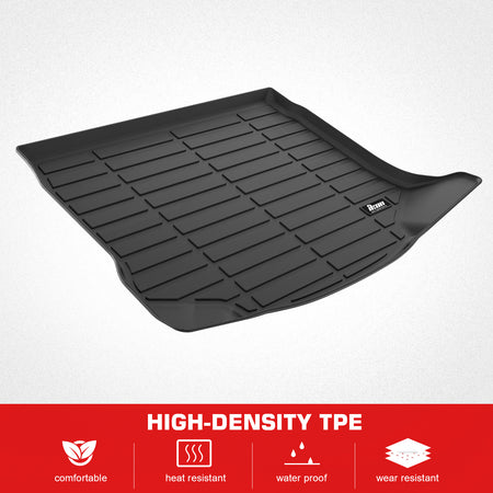 Fits 2018-2025 Nissan LEAF TPE All Weather Waterproof Rear Cargo Trunk Tray Mats