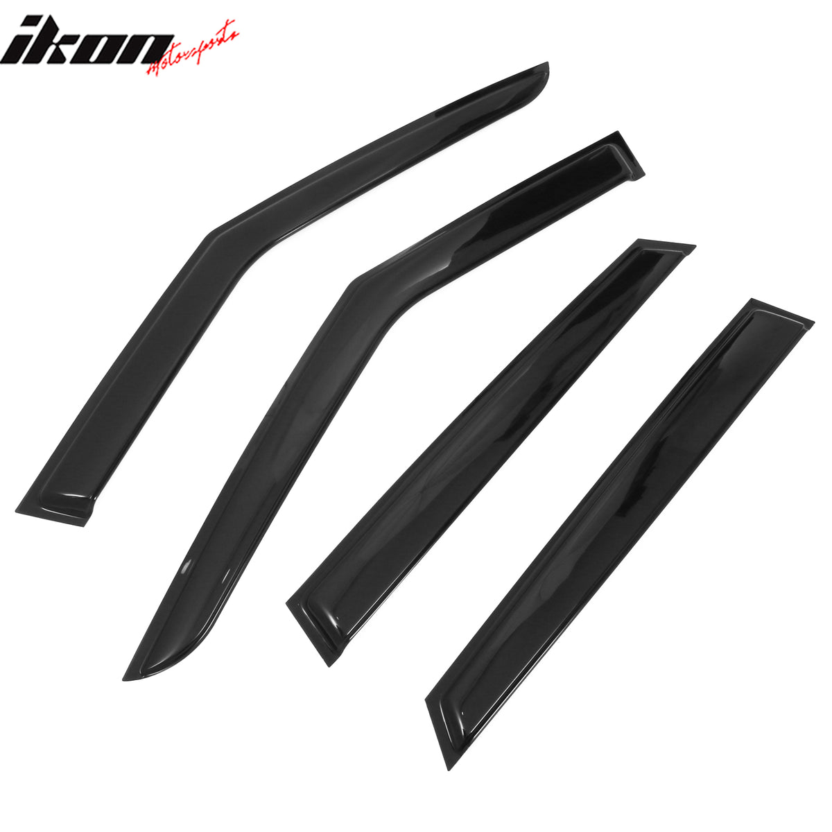 Fits 18-25 Land Rover Range Rover Velar Window Visors Sun Rain Deflector Tape-On