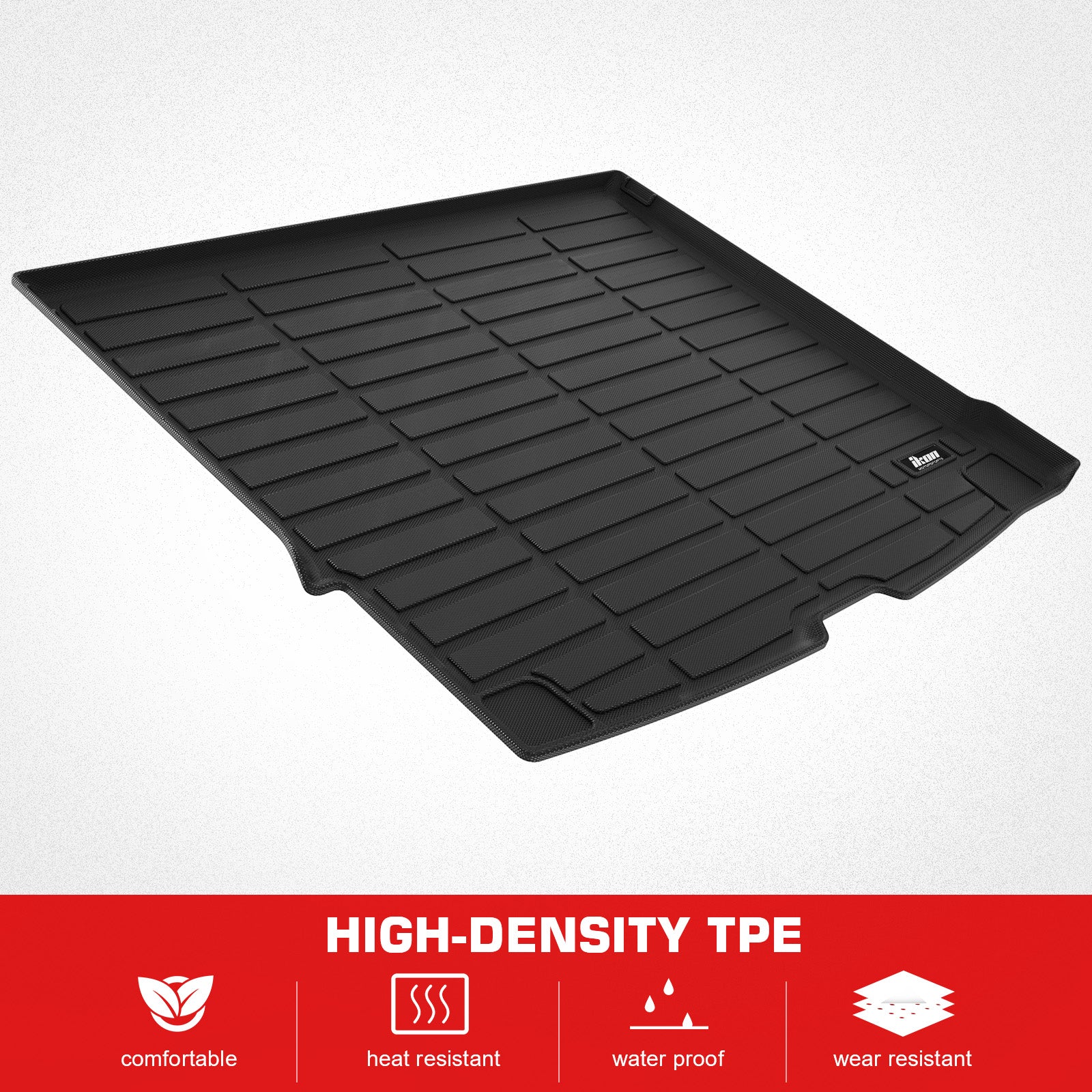 Fits 18-25 Volvo XC60 TPE All Weather Waterproof Rear Cargo Liner Trunk Tray Mat