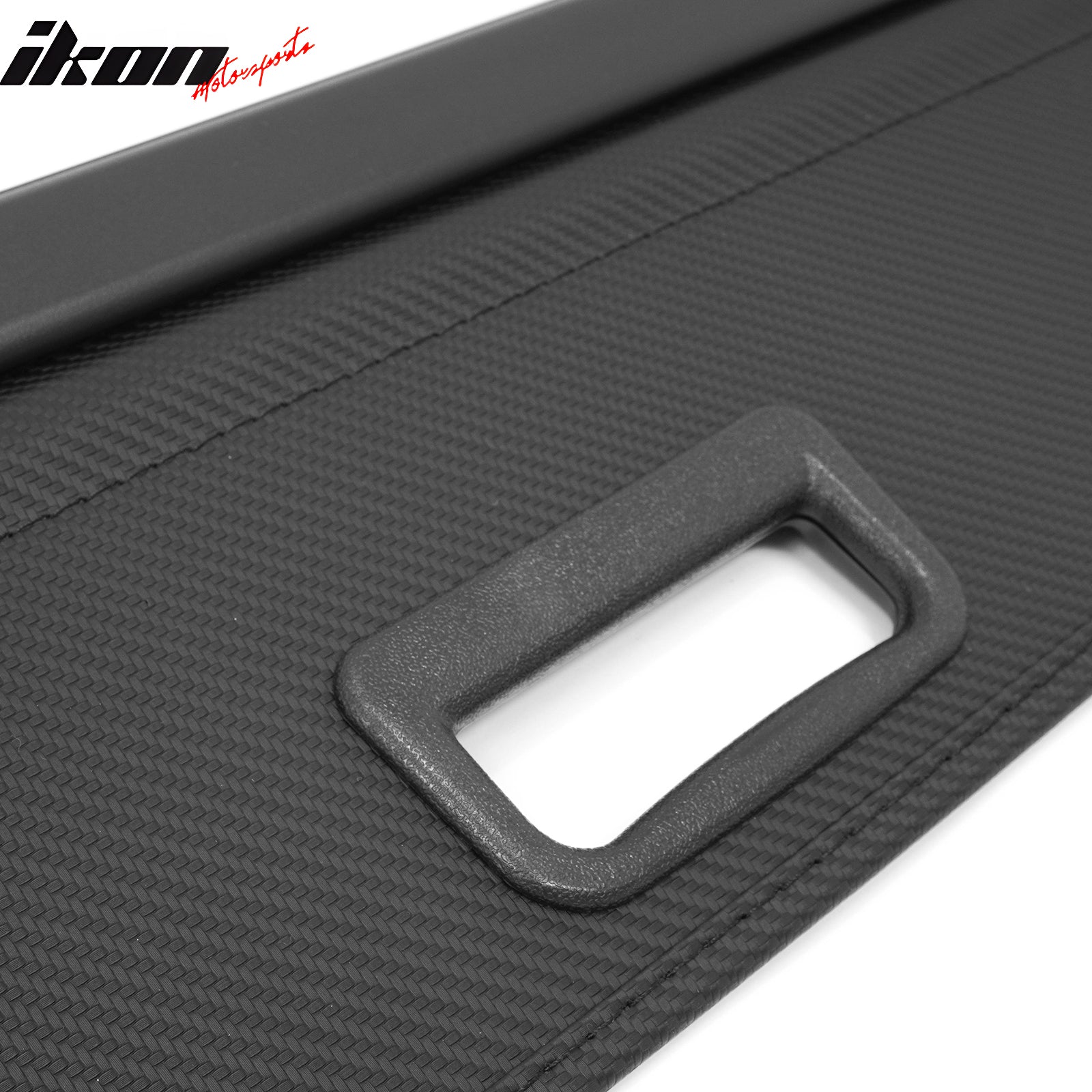 Fits 18-26 Mitsubishi Eclipse Cross Retractable Cargo Cover Carbon Fiber Texture