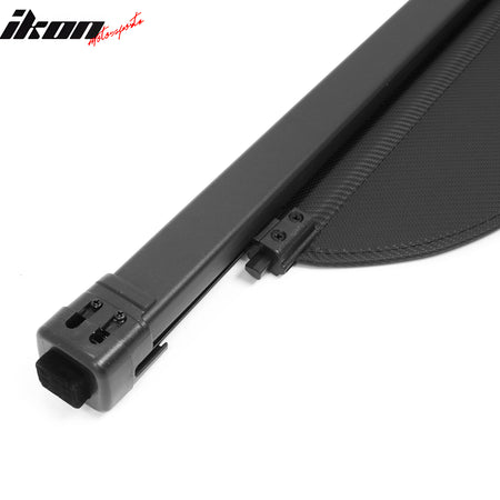 Fits 18-26 Mitsubishi Eclipse Cross Retractable Cargo Cover Carbon Fiber Texture