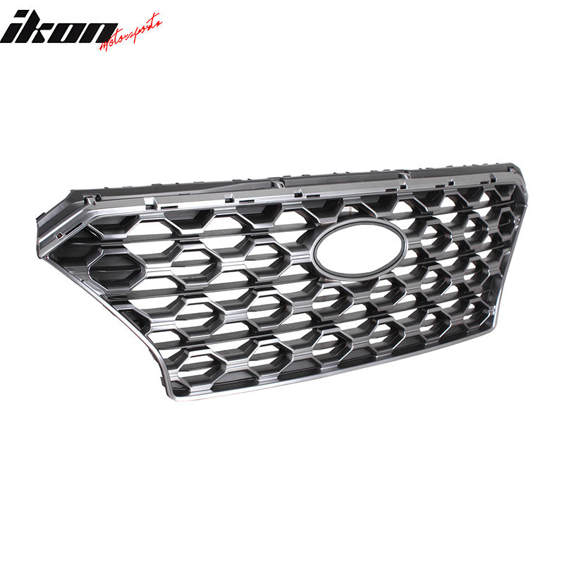 Fits 19-20 Hyundai Santa Fe OE Style Front Bumper Upper Grille Cover Assembly PP