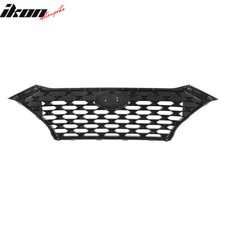 Fits 19-21 Hyundai Tucson OE Style Front Bumper Upper Grille Grill Assembly ABS