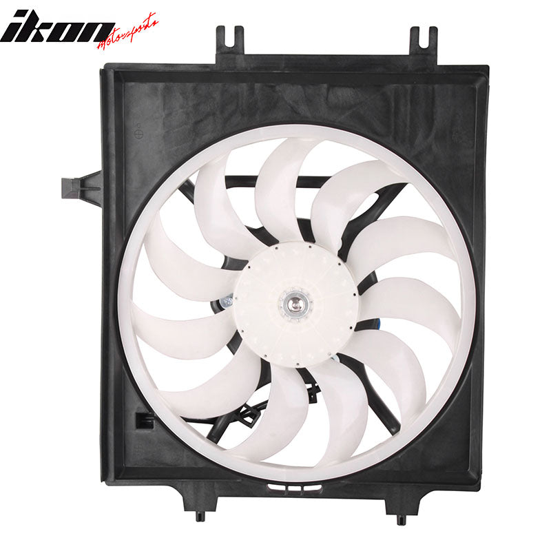 IKON MOTORSPORTS Radiator Cooling Fan Assembly Replacement for 2019-2021 Subaru Forester 2.5L RH, 73310-SJ000 SU3113114 Automotive Single Engine Fans, Black