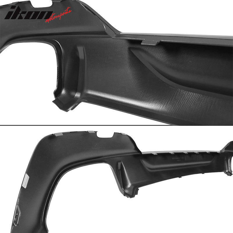 Fits 19-22 BMW G20 M340i Style Unpainted Rear Bumper Lip Diffuser