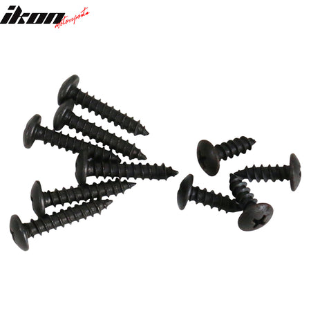 Fits 19-22 BMW G07 X7 M Sport 3PCS Front Bumper Lip Black Primer