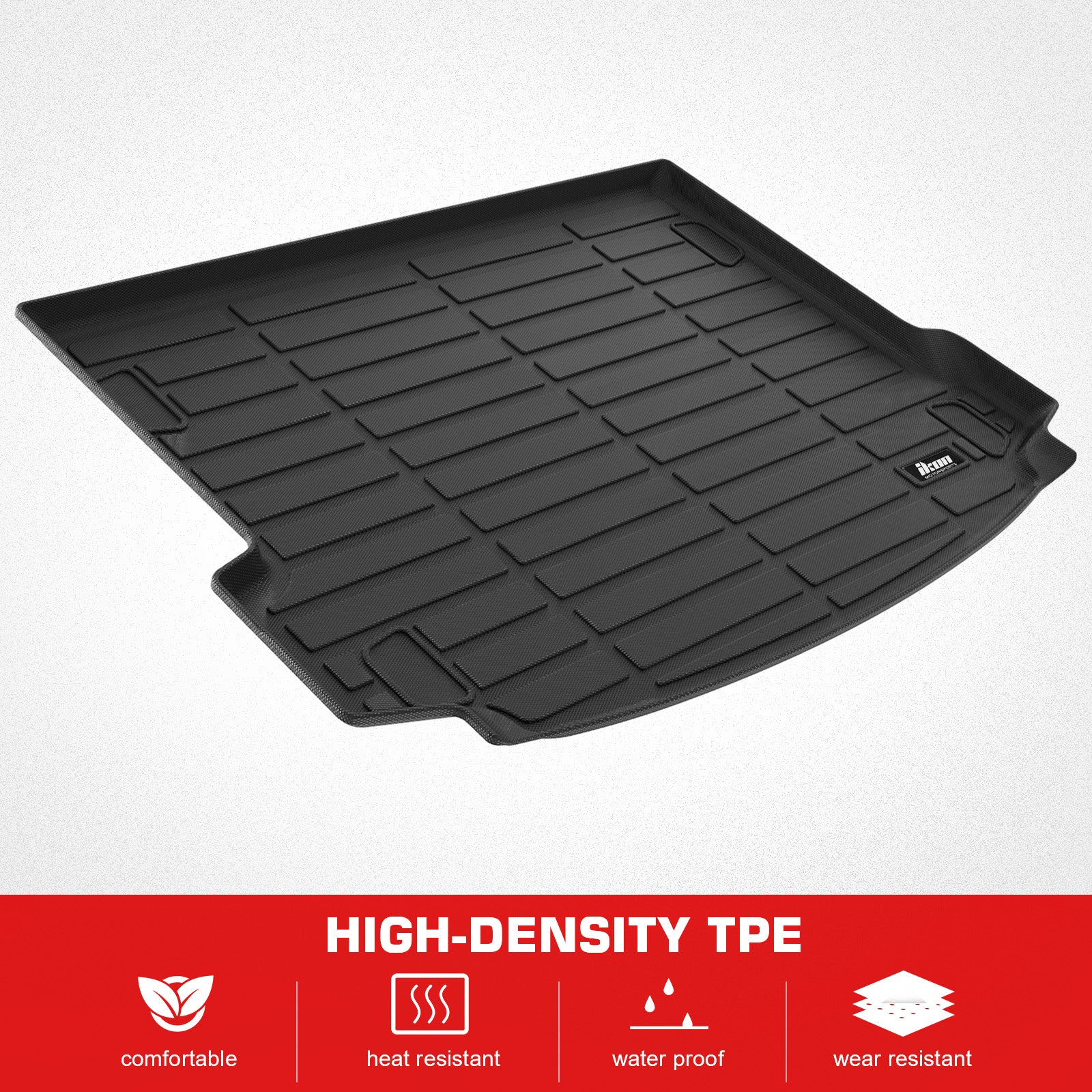 Fits 2019-2022 Lexus UX200 TPE All Weather Waterproof Rear Cargo Trunk Tray Mats