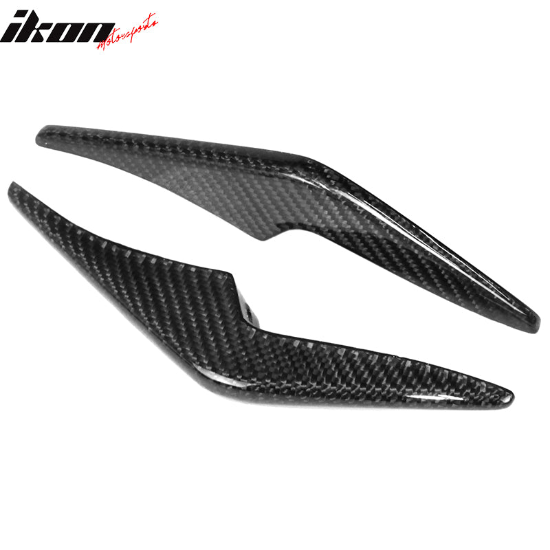 Closeout! Fits 19-22 Toyota Corolla 5D TRD Style Rear Bumper Aprons Carbon Fiber