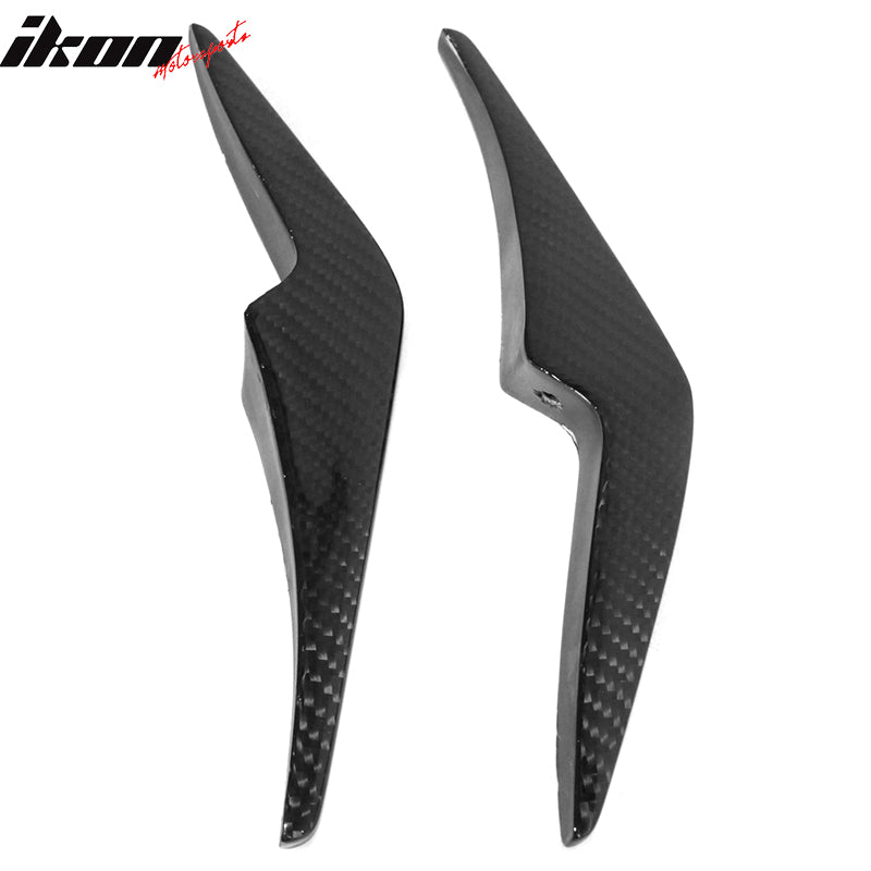 Closeout! Fits 19-22 Toyota Corolla 5D TRD Style Rear Bumper Aprons Carbon Fiber