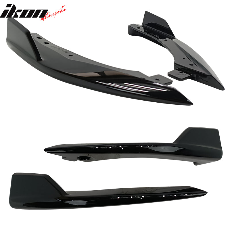 Fits 19-22 Toyota Corolla Rear Lip Diffuser & Apron & Muffler Tip Painted #218