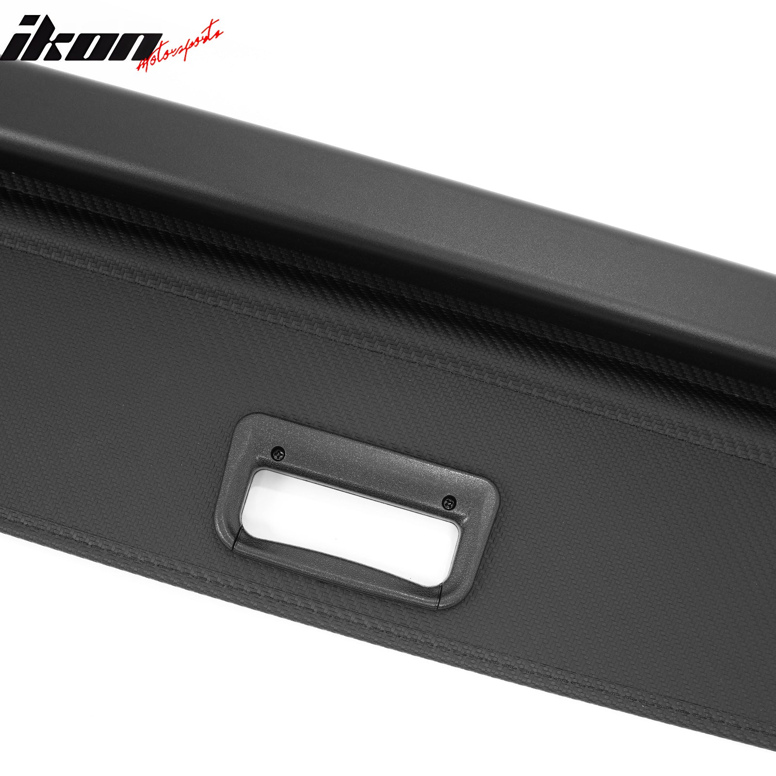 Fits 19-23 Hyundai Santa Fe Retractable Rear Cargo Cover Carbon Fiber Texture