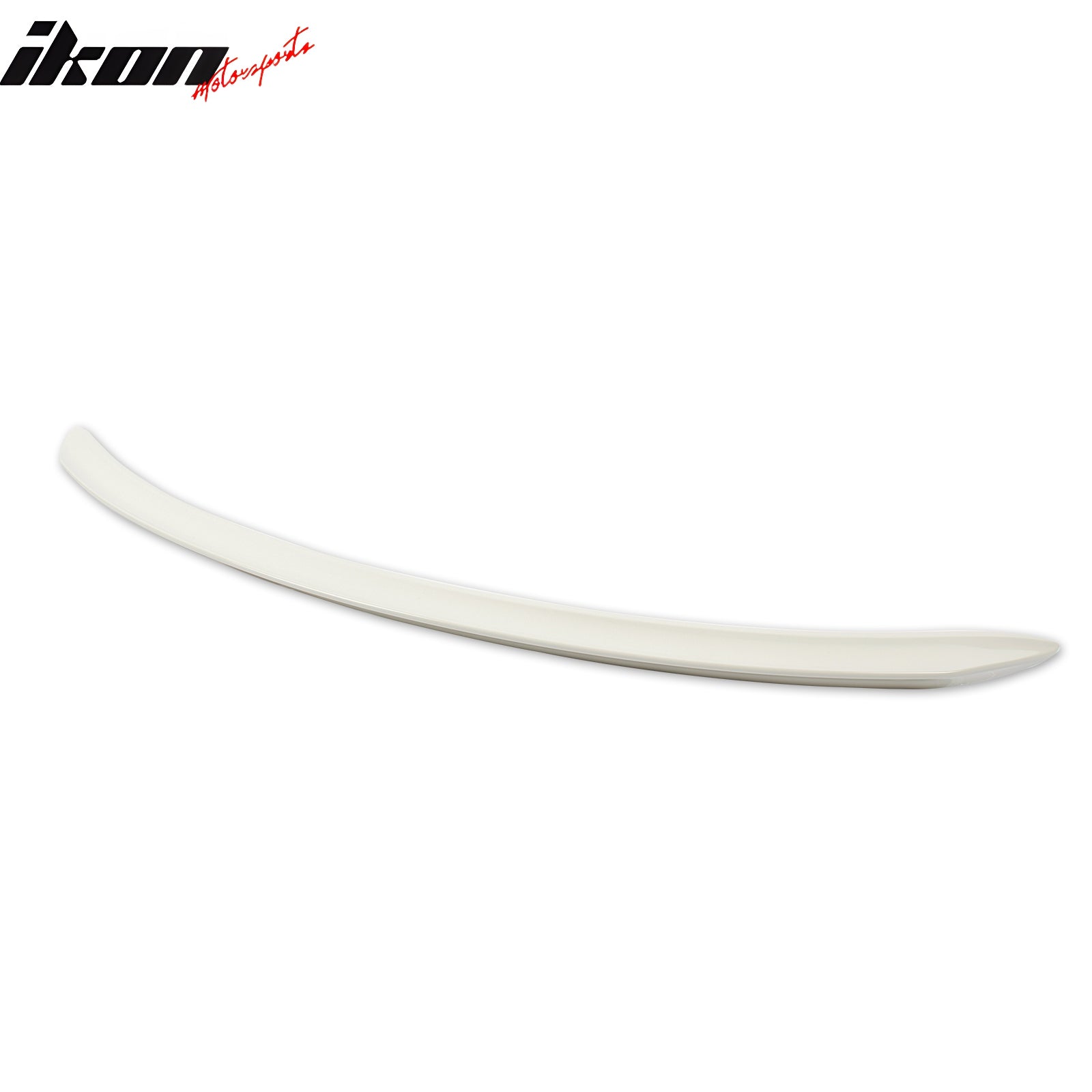 Fits 19-23 Benz C257 CLS-Class AMG Style White Rear Trunk Spoiler Lid Wing Lip