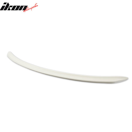 Fits 19-23 Benz C257 CLS-Class AMG Style White Rear Trunk Spoiler Lid Wing Lip