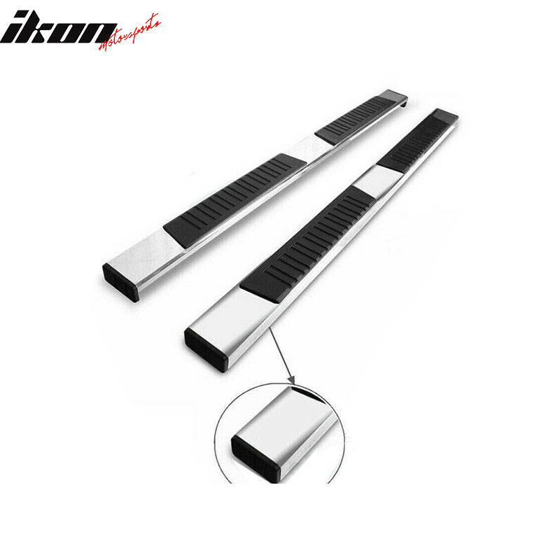 Fits 19-25 Dodge Ram 1500 New Body Quad Cab 6" Side Step Nerf Bar Running Boards