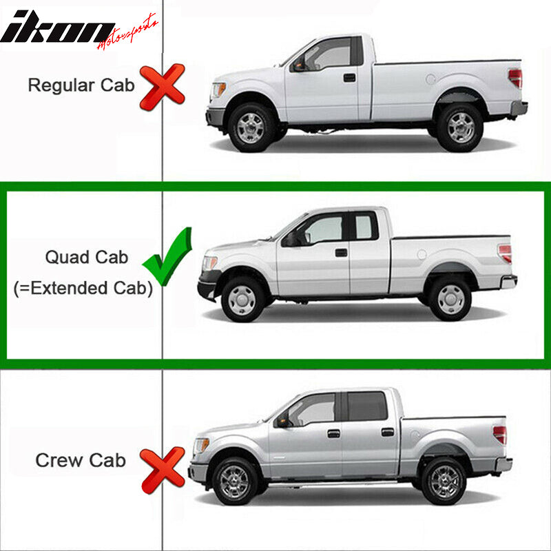 Fits 19-25 Dodge Ram 1500 New Body Quad Cab 6" Side Step Nerf Bar Running Boards