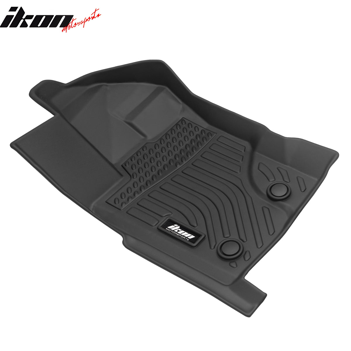 Fits 19-23 Ford Ranger Super Crew Cab 3D TPE Floor Mat All Season Carpets 3PCS