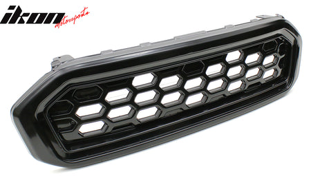 Fits 19-23 Ford Ranger XL/XLT/Lariat Front Upper LED Grille Assembly Smoke Lens