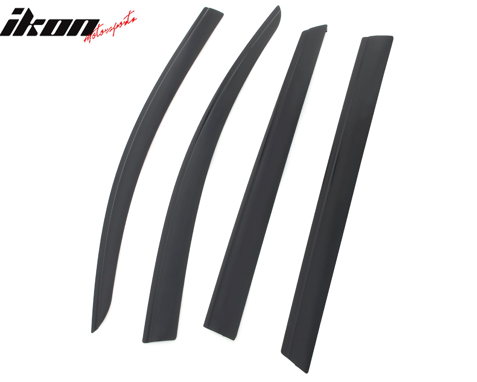 Fits 19-23 Hyundai Santa Fe Low Profile Style Tape-On Window Visors Deflectors