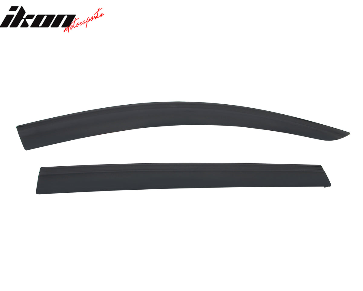 Fits 19-23 Hyundai Santa Fe Low Profile Style Tape-On Window Visors Deflectors