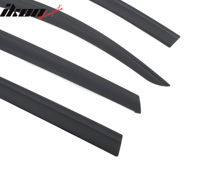 Fits 19-23 Hyundai Santa Fe Low Profile Style Tape-On Window Visors Deflectors