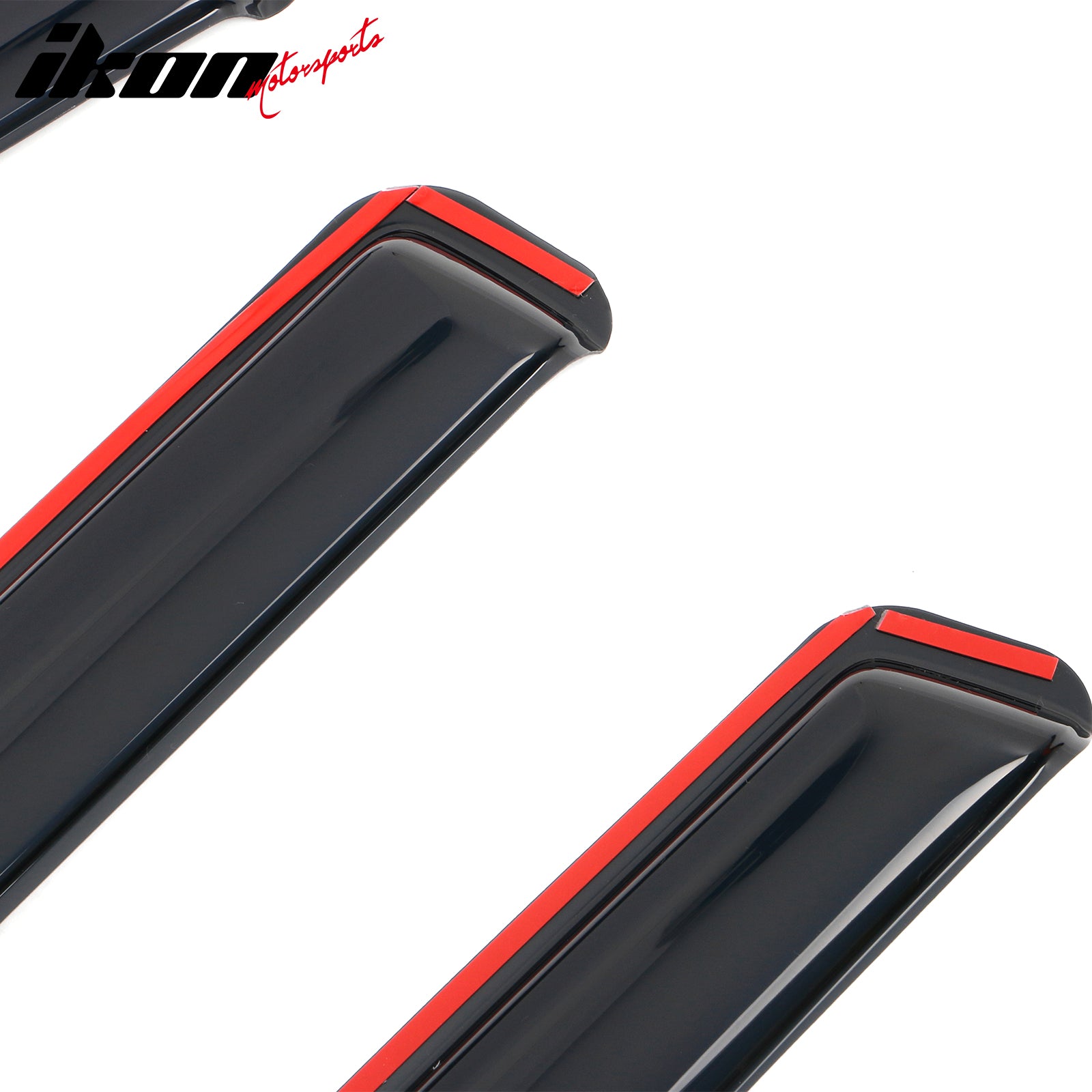 Fits 19-23 Hyundai Santa Fe In-Channel Window Deflectors Acrylic Rain Sun Shade