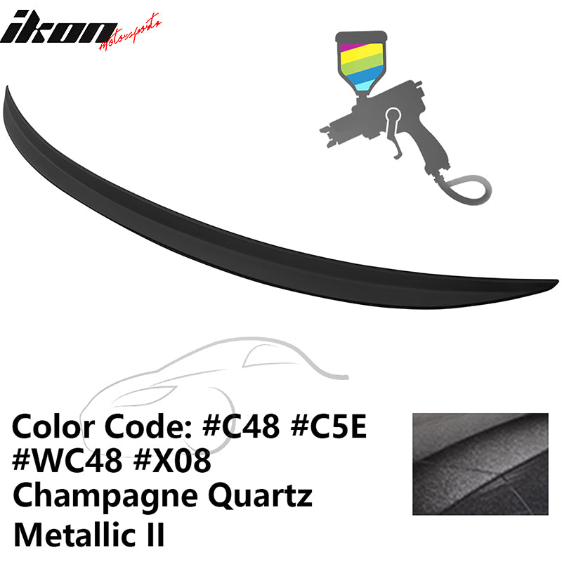 Trunk Spoiler for BMW G20 3 Series 2019-2026 Champagne Quartz Metallic ABS