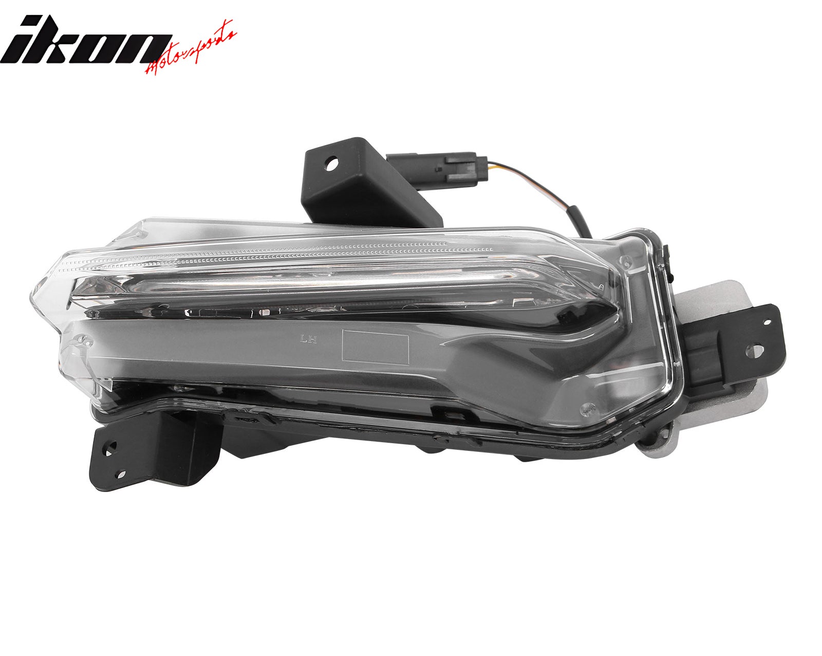 Fits 19-24 Chevy Camaro 19 SS Style Front Bumper Cover LED DRL + Gloss Black Lip