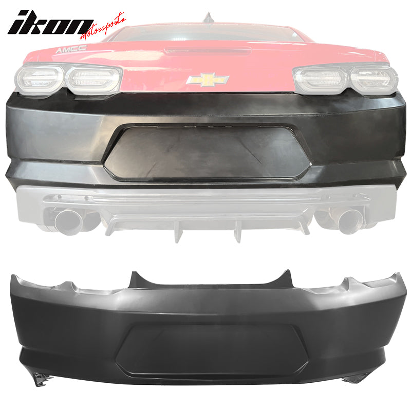 Fits 19-24 Chevrolet Camaro OE Style Rear Bumper Cover Conversion Replacement PP