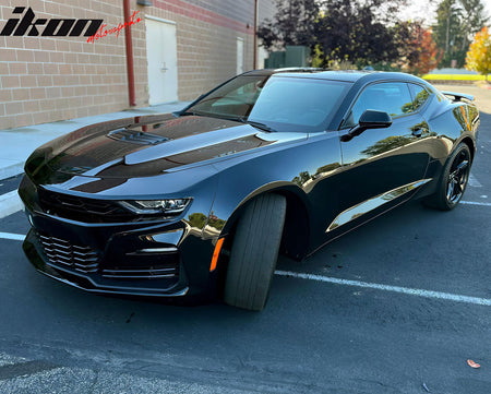 For 19-24 Camaro SS Style PP Front Bumper Cover Conversion Daytime Running Light