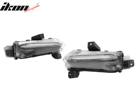 For 19-24 Camaro SS Style PP Front Bumper Cover Conversion DRL + Matte Black Lip