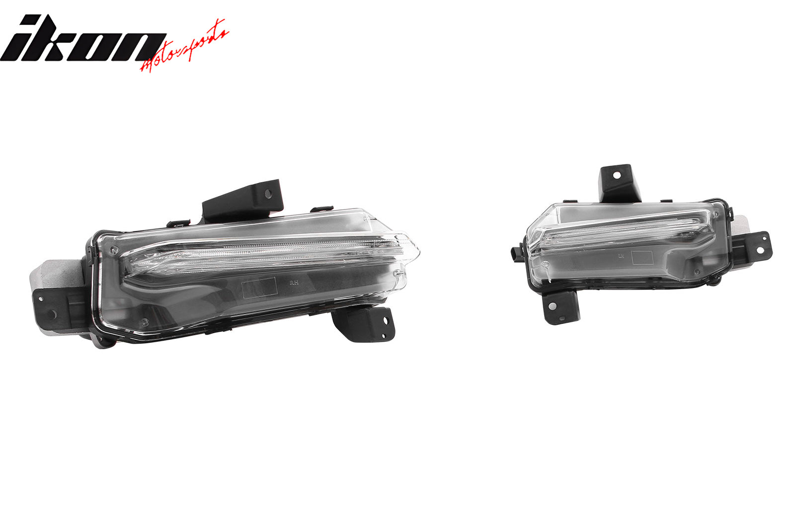 Fits 19-24 Chevy Camaro 19 SS Style Front Bumper Cover LED DRL + Matte Black Lip