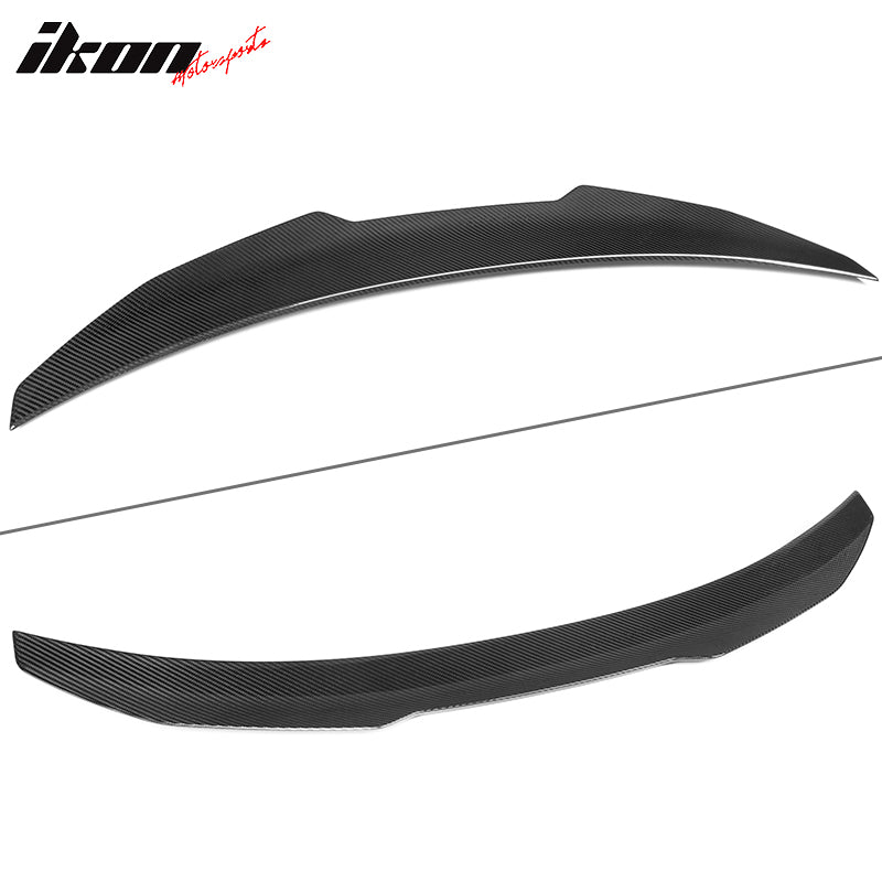 Dry Carbon Fiber Fit 19-26 BMW G20 3 Series 21-25 G80 M3 PSM Style Trunk Spoiler